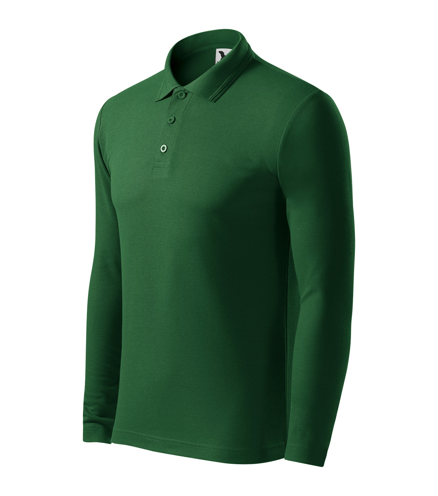 Herren Langarm Poloshirt | Pique Polo
