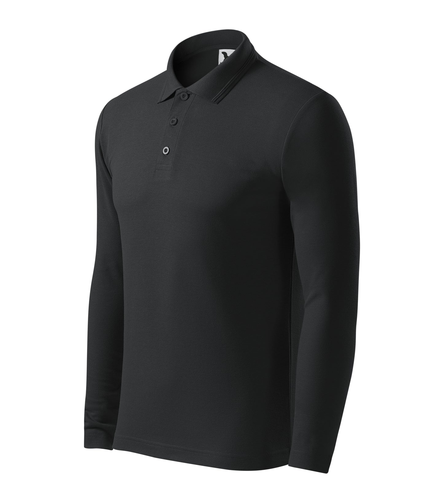 Herren Langarm Poloshirt | Pique Polo
