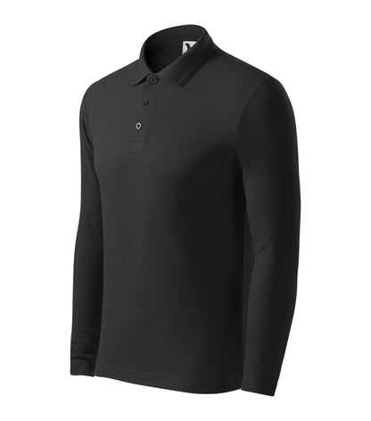Herren Langarm Poloshirt | Pique Polo