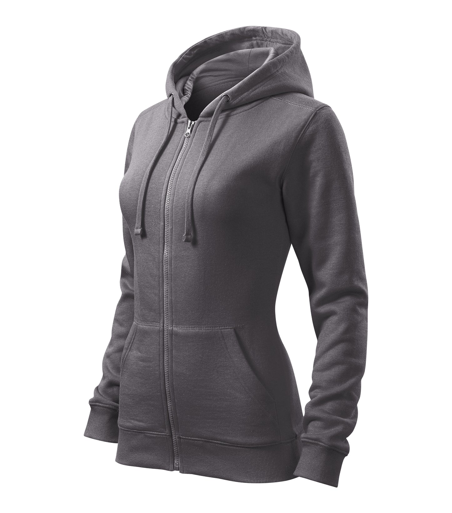Damen Hoodie | Trendy Zipper