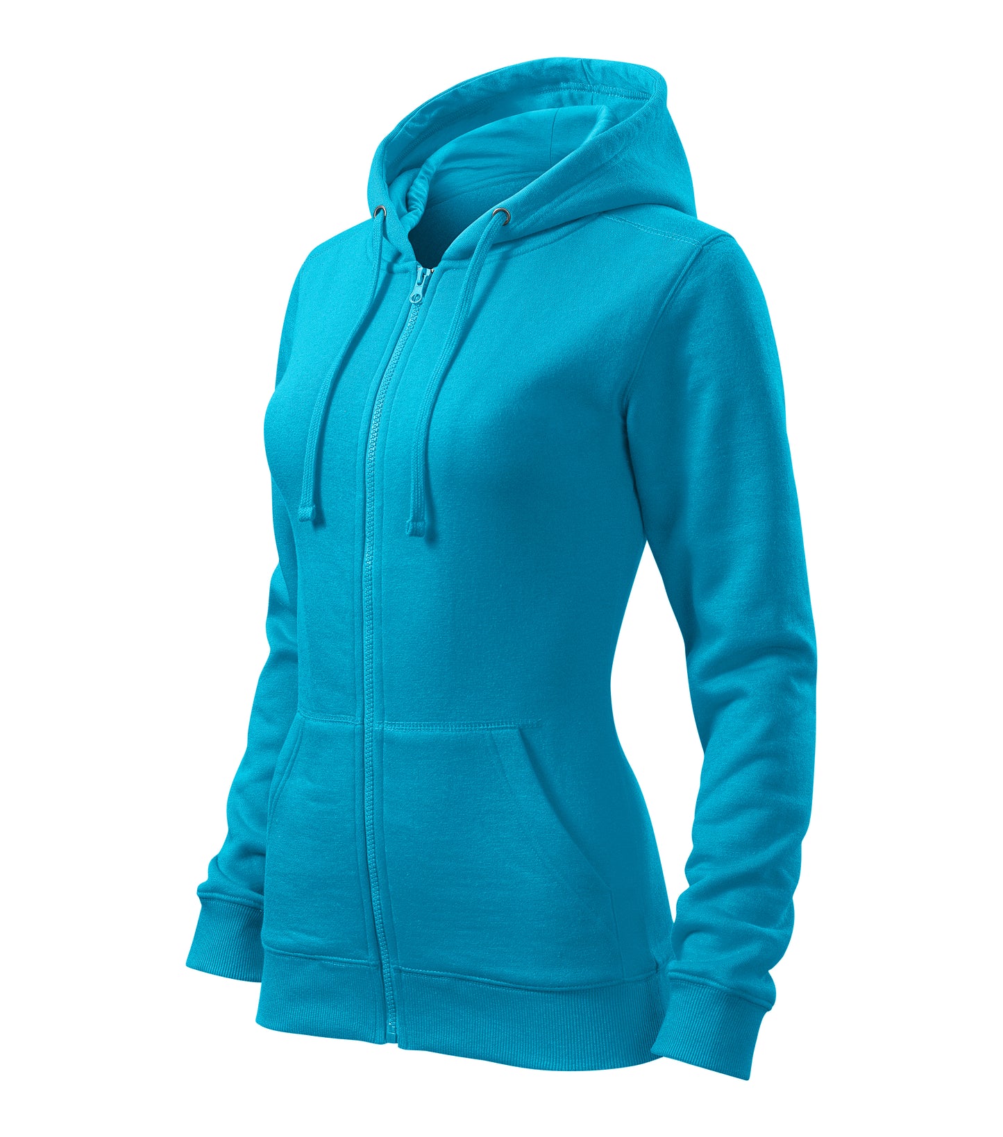 Damen Hoodie | Trendy Zipper