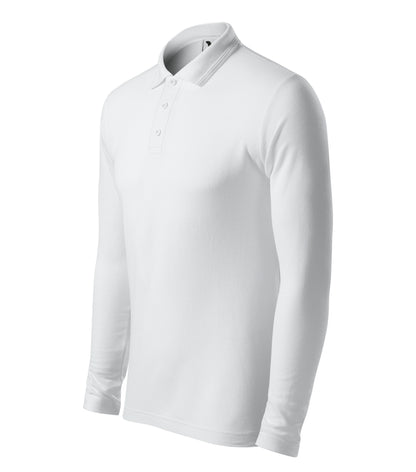 Herren Langarm Poloshirt | Pique Polo